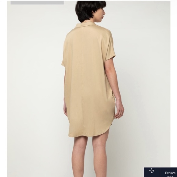 Oak + Fort Button Up Shirt Dress - Picture 5 of 5